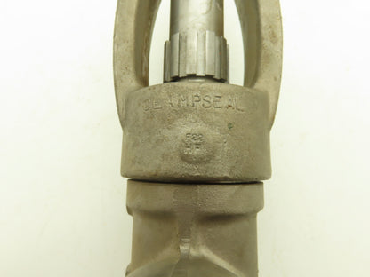 Conval Globe Valve Clampseal Angle Pattern Stop 1-1/2" Socket Weld 1500psi