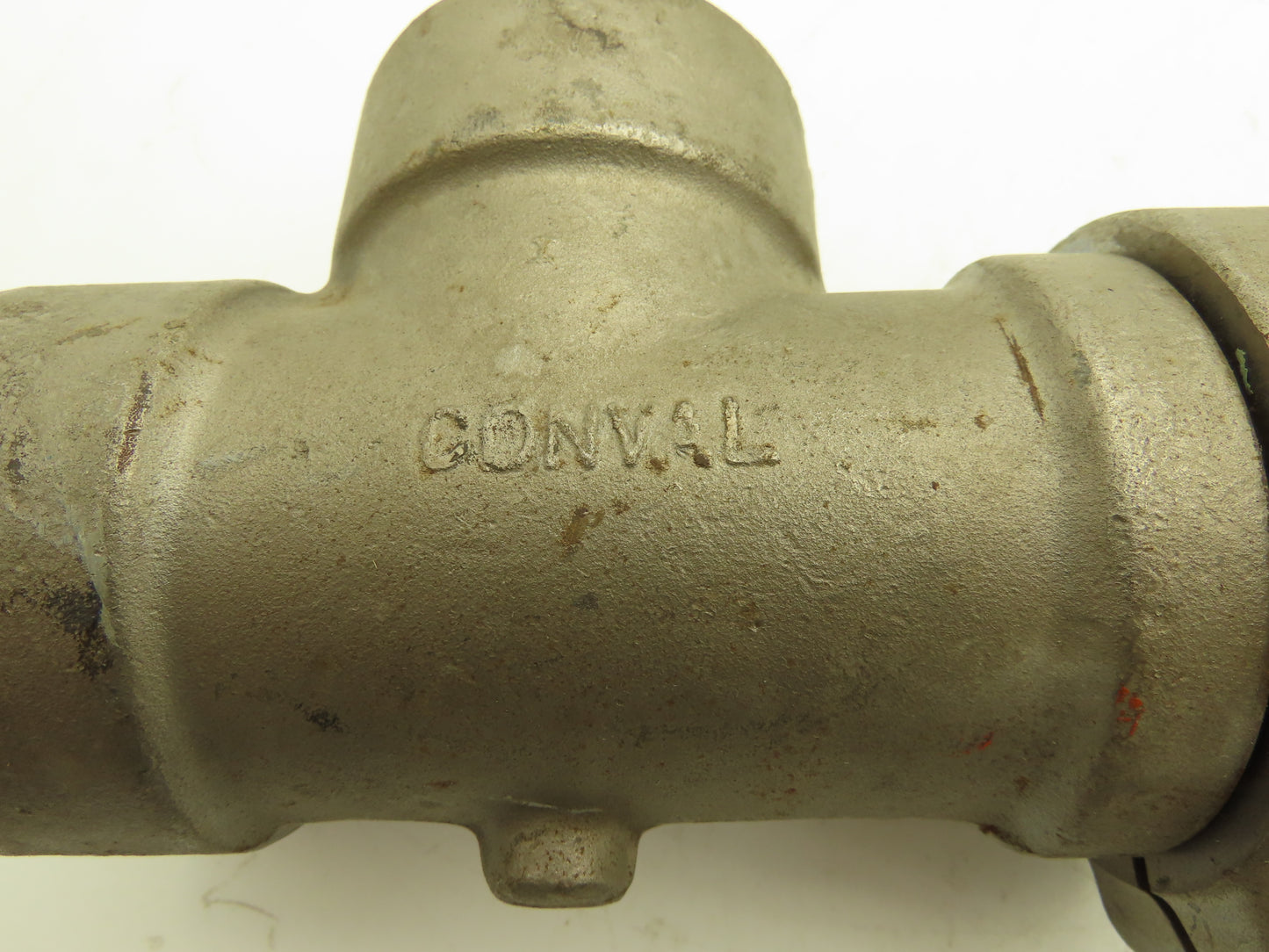 Conval Globe Valve Clampseal Angle Pattern Stop 1-1/2" Socket Weld 1500psi