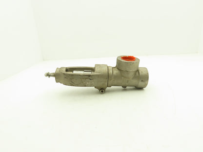 Conval Globe Valve Clampseal Angle Pattern Stop 1-1/2" Socket Weld 1500psi