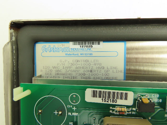 Edstrom 7300-1000-498 GP Flush Station Controller Stainless Enclosure