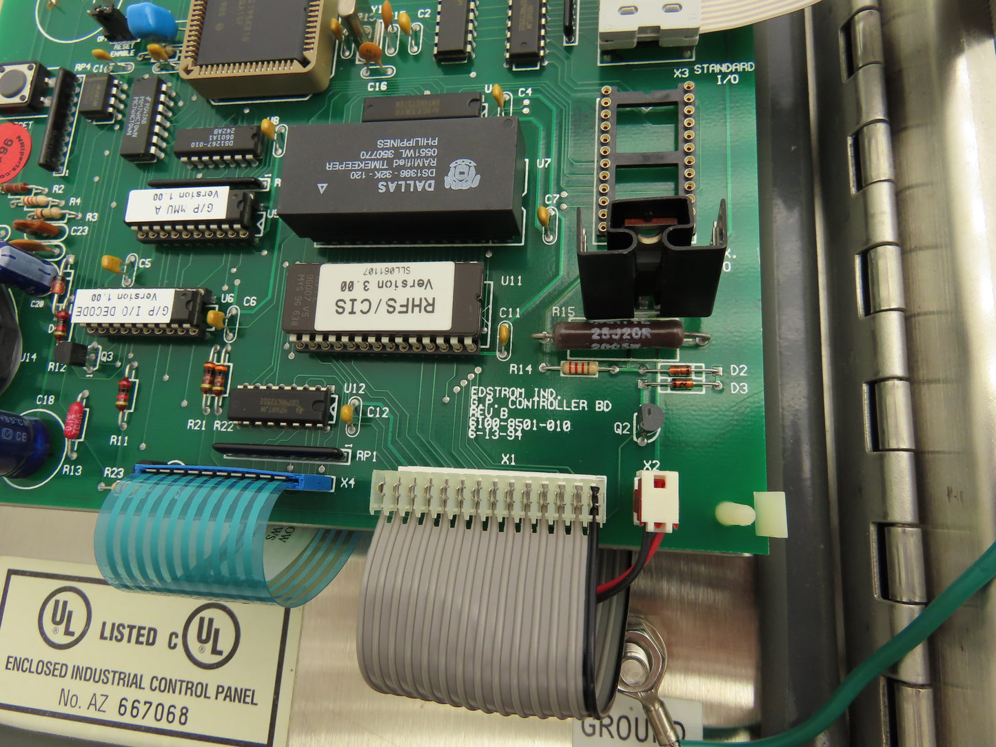 Edstrom 7300-1000-498 GP Flush Station Controller Stainless Enclosure