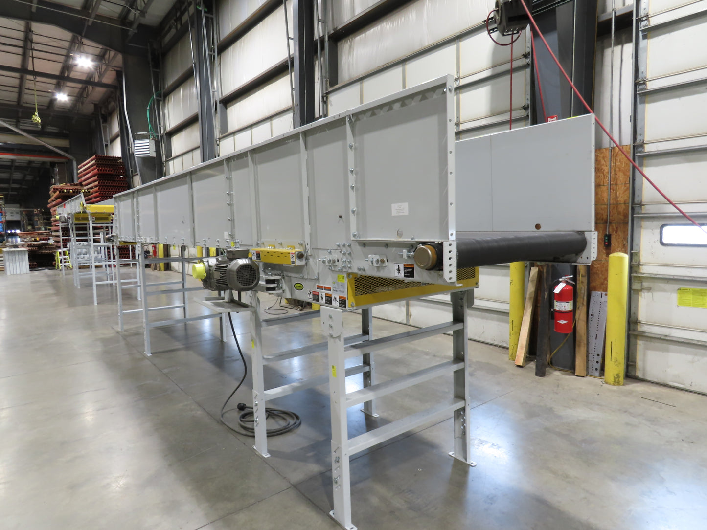 Hytrol HSS 43"x 23 9"' Slider Bed Belt Conveyor 3Hp 3PH Center Drive 165fpm