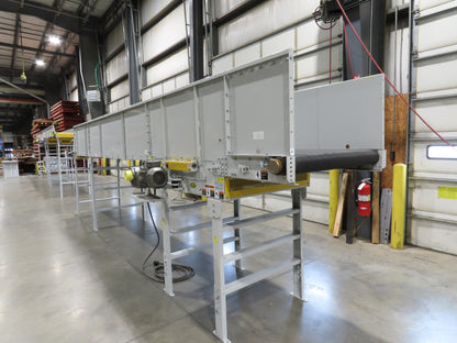 Hytrol HSS 43"x 23 9"' Slider Bed Belt Conveyor 3Hp 3PH Center Drive 165fpm