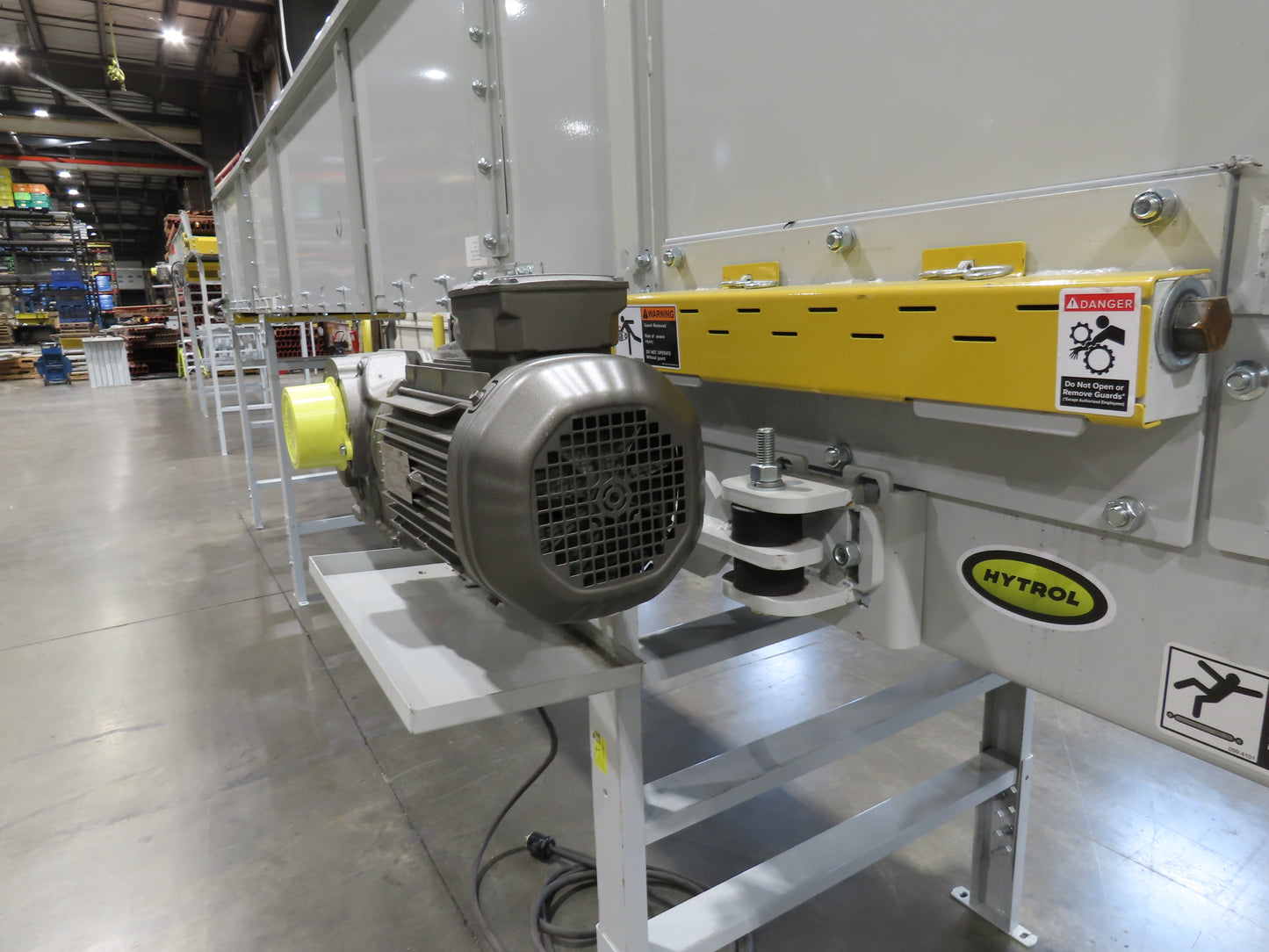 Hytrol HSS 43"x 23 9"' Slider Bed Belt Conveyor 3Hp 3PH Center Drive 165fpm