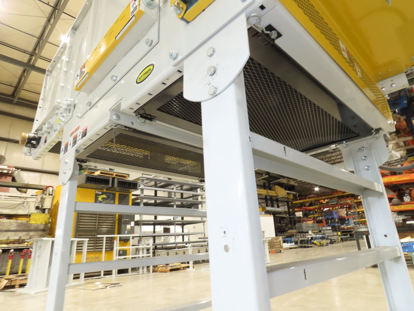 Hytrol HSS 43"x 23 9"' Slider Bed Belt Conveyor 3Hp 3PH Center Drive 165fpm