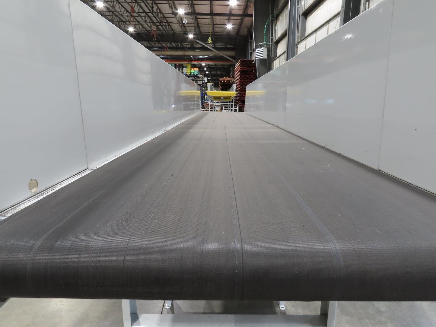 Hytrol HSS 43"x 23 9"' Slider Bed Belt Conveyor 3Hp 3PH Center Drive 165fpm