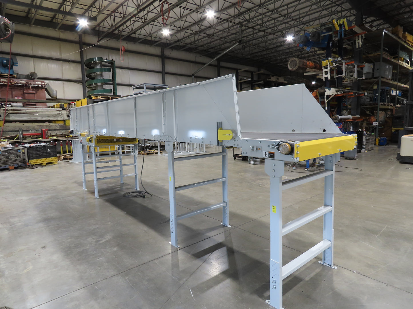 Hytrol HSS 43"x 23 9"' Slider Bed Belt Conveyor 3Hp 3PH Center Drive 165fpm