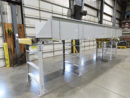 Hytrol HSS 43"x 23 9"' Slider Bed Belt Conveyor 3Hp 3PH Center Drive 165fpm