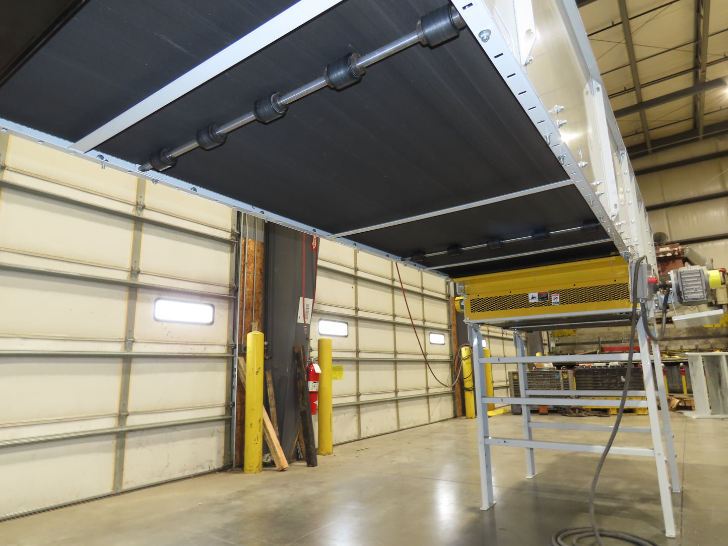 Hytrol HSS 43"x 23 9"' Slider Bed Belt Conveyor 3Hp 3PH Center Drive 165fpm