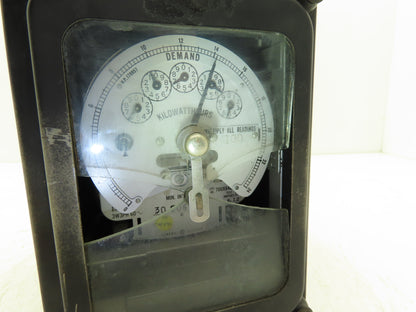 General Electric 700X64G307 Kilowatthours Demand Meter 120V Type DSM-63 Class 10