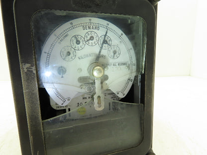 General Electric 700X64G307 Kilowatthours Demand Meter 120V Type DSM-63 Class 10