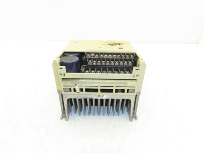 Mitsubishi FR-A044-0.4K Inverter AC Drive 0.4kVa 1/2Hp 460V 3PH Missing Cover