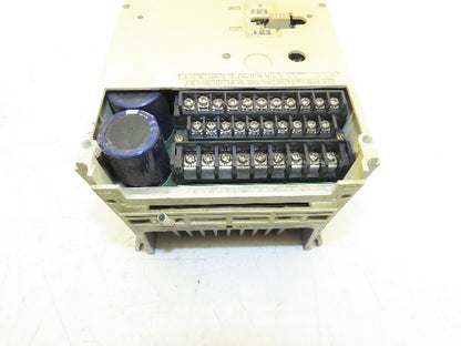 Mitsubishi FR-A044-0.4K Inverter AC Drive 0.4kVa 1/2Hp 460V 3PH Missing Cover