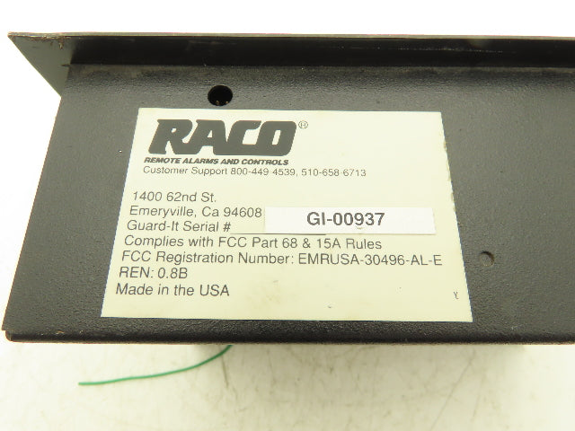 RACO Guard It Automatic Dialing Remote Alarms And Controls Monitoring System