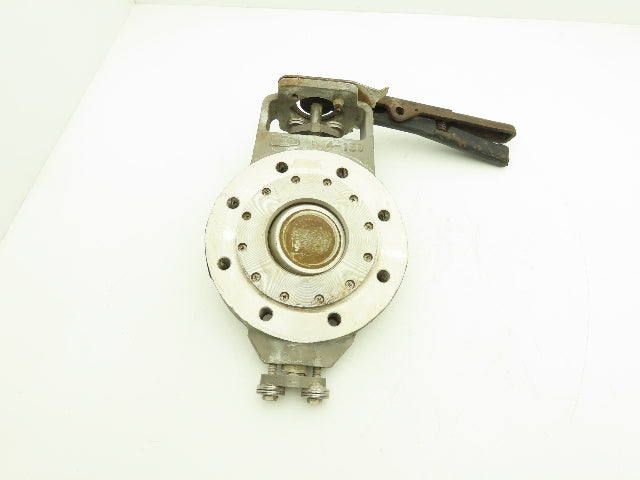 Durco MXL 111 M0 Butterfly Valve Size 4 Hand Operated 10 Position 4-150