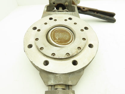Durco MXL 111 M0 Butterfly Valve Size 4 Hand Operated 10 Position 4-150
