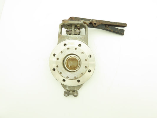 Durco MXL 111 M0 Butterfly Valve Size 4 Hand Operated 10 Position 4-150