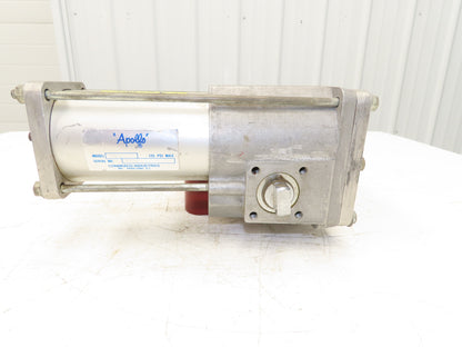 ITT Grinnell Stainless Butterfly Valve 3" Wafer Sphere w/Apollo BVA3 Actuator