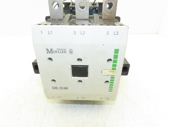 Moeller DIL 10M AC Motor Starter Contactor 400Hp 600V 3Ph 1000A 240V Coil