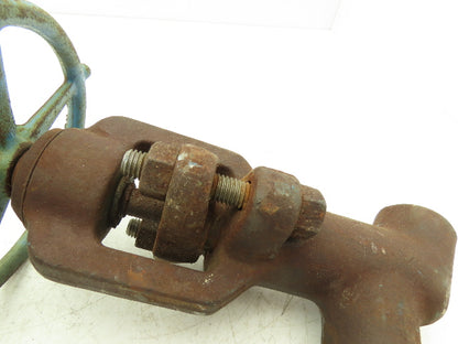 Velan F22 Globe Valve Y-Pattern 3/4" Socket Weld 6700psi Non-Rising W-9076Z-06TS