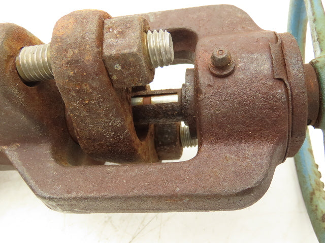 Velan F22 Globe Valve Y-Pattern 3/4" Socket Weld 6700psi Non-Rising W-9076Z-06TS