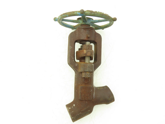 Velan F22 Globe Valve Y-Pattern 3/4" Socket Weld 6700psi Non-Rising W-9076Z-06TS