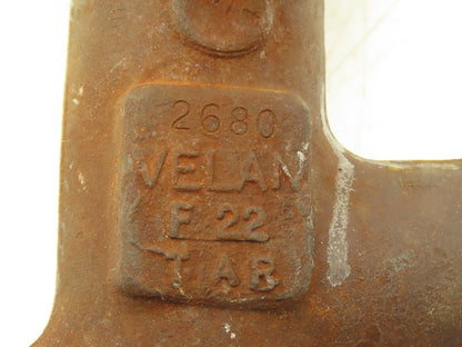 Velan F22 Globe Valve Y-Pattern 3/4" Socket Weld 6700psi Non-Rising W-9076Z-06TS