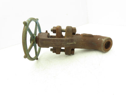 Velan F22 Globe Valve Y-Pattern 3/4" Socket Weld 6700psi Non-Rising W-9076Z-06TS