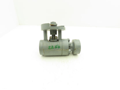 Valvtechnologies V8C1-SW-ST-L015-000CY-001 Ball Valve 1-1/2" Socket Weld