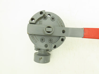 Valvtechnologies V8C1-SW-ST-L015-000CY-001 Ball Valve 1-1/2" Socket Weld