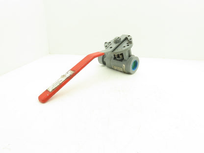 Valvtechnologies V8C1-SW-ST-L015-000CY-001 Ball Valve 1-1/2" Socket Weld