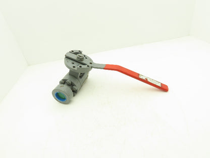 Valvtechnologies V8C1-SW-ST-L015-000CY-001 Ball Valve 1-1/2" Socket Weld