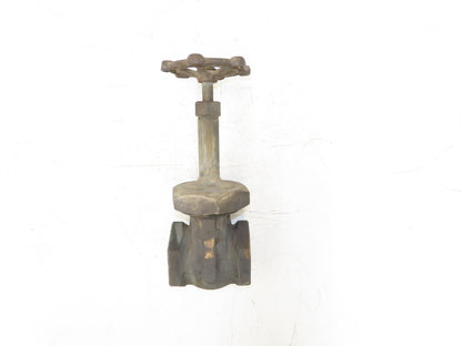 Powell White Fig 377 Bronze Gate Valve 3" NPT Threaded Rising Stem 300 WSP