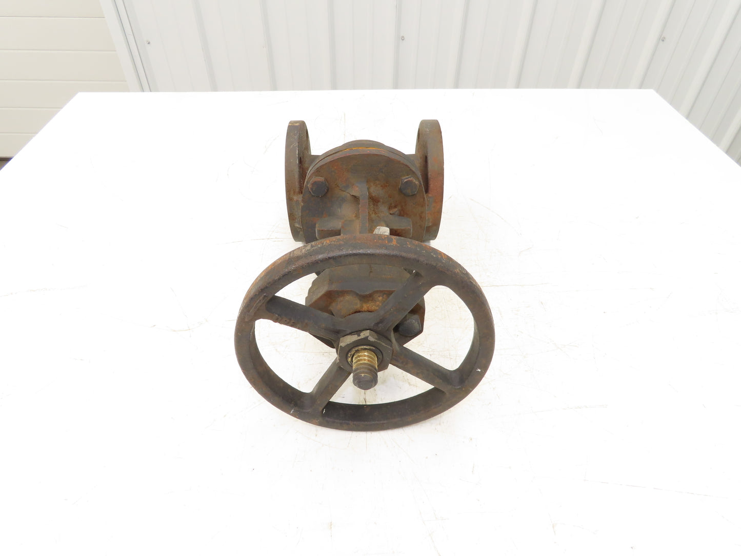 Powell 1793C Cast Iron Gate Valve 2" Flanged Rising Stem Class 125 Bronze Disc
