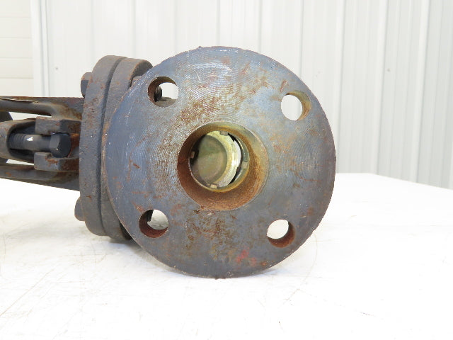 Powell 1793C Cast Iron Gate Valve 2" Flanged Rising Stem Class 125 Bronze Disc