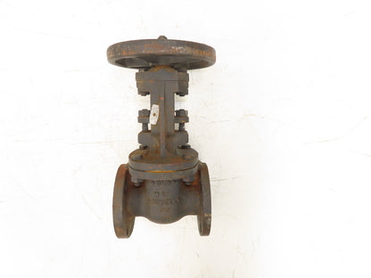 Powell 1793C Cast Iron Gate Valve 2" Flanged Rising Stem Class 125 Bronze Disc