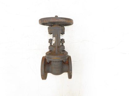 Powell 1793C Cast Iron Gate Valve 2" Flanged Rising Stem Class 125 Bronze Disc
