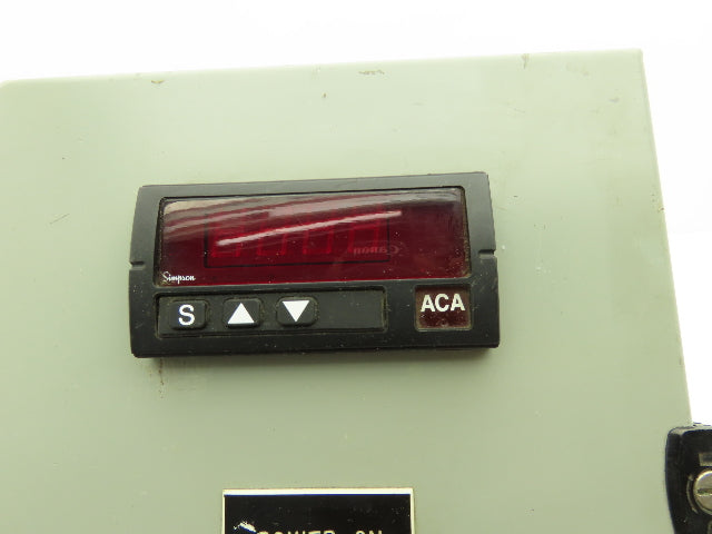 Conspec 29705-1 Simpson ACA Voltage Controller Electrical Enclosure 120V 5A