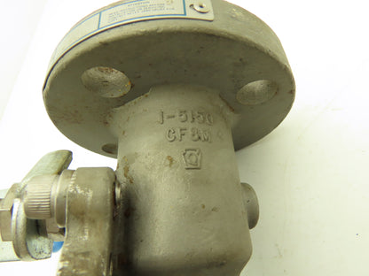 Neles Jamesbury 1 5150 31 3600 TT 1" Stainless Steel Ball Valve