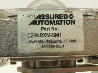Assured Automation 1/2"NPT Stainless Ball Valve w/Positioner Switch C26NRXM-SM1