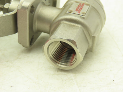 Assured Automation 1/2"NPT Stainless Ball Valve w/Positioner Switch C26NRXM-SM1
