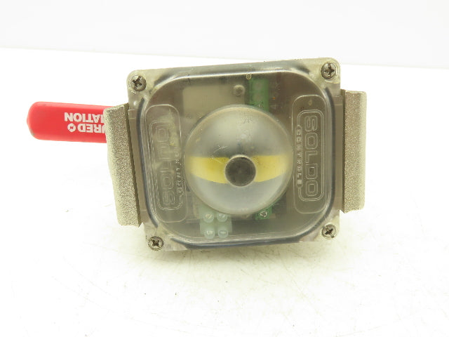 Assured Automation 1/2"NPT Stainless Ball Valve w/Positioner Switch C26NRXM-SM1