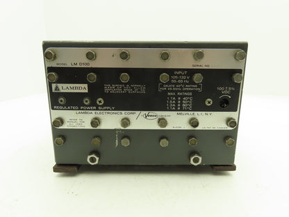 Lambda LM D100 Regulated Power Supply 120V AC Input Veeco