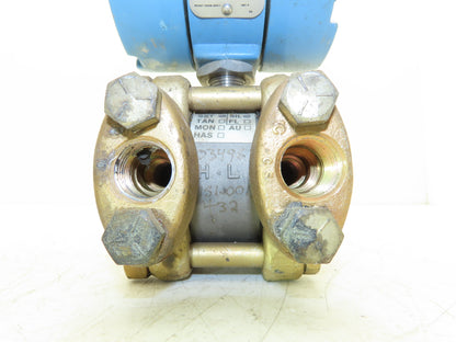 Rosemount 1151DR2F12M1B1 Electronic Pressure Transmitter 45VDC 1000PSI Haz Loc