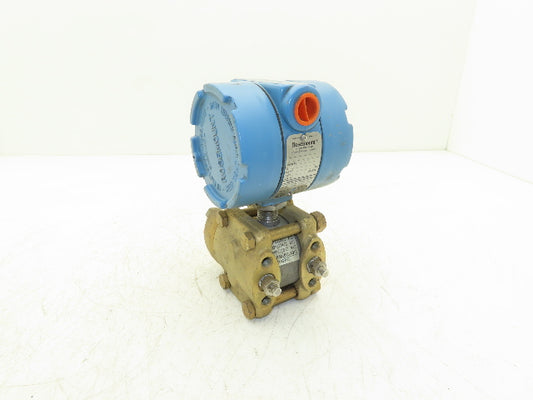 Rosemount 1151DR2F12M1B1 Electronic Pressure Transmitter 45VDC 1000PSI Haz Loc