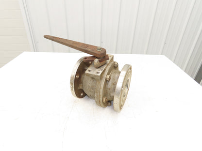 Neles-Jamesbury 3 9150STG313600MTT2 3" Stainless Ball Valve 316SS 275psi Flanged