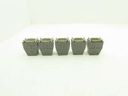 Fanuc A660-2006-T435 Jumper Connector 42 Pin Harting Hood 38-39 Pins Lot of 5