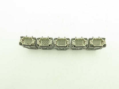 Fanuc A660-2006-T435 Jumper Connector 42 Pin Harting Hood 38-39 Pins Lot of 5