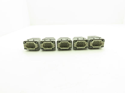 Fanuc A660-2006-T435 Jumper Connector 42 Pin Harting Hood 38-39 Pins Lot of 5