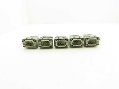 Fanuc A660-2006-T435 Jumper Connector 42 Pin Harting Hood 38-39 Pins Lot of 5